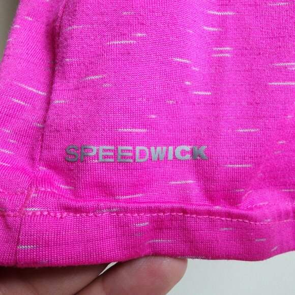 Reebok Hot Pink V-Neck Athletic T-Shirt Size Large - Picture 10 of 14